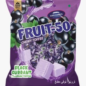 Cape Candy’s Fruit-50 Black Currant Chewy Toffee