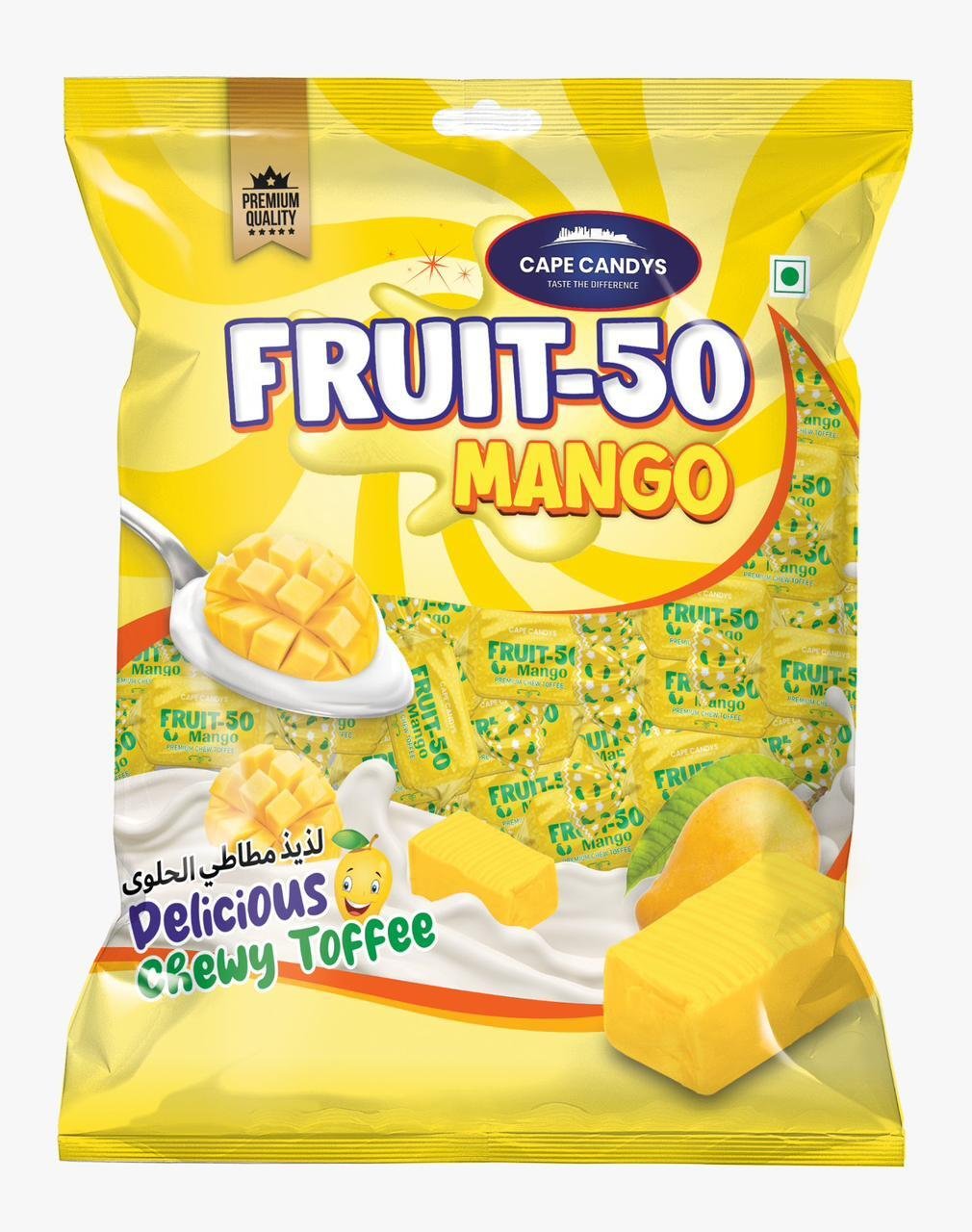 Cape Candy’s Fruit-50 Mango Chewy Toffee
