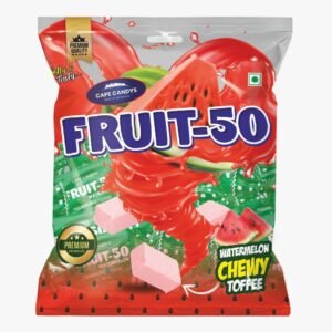 Cape Candy’s Fruit-50 Watermelon Chewy Toffee