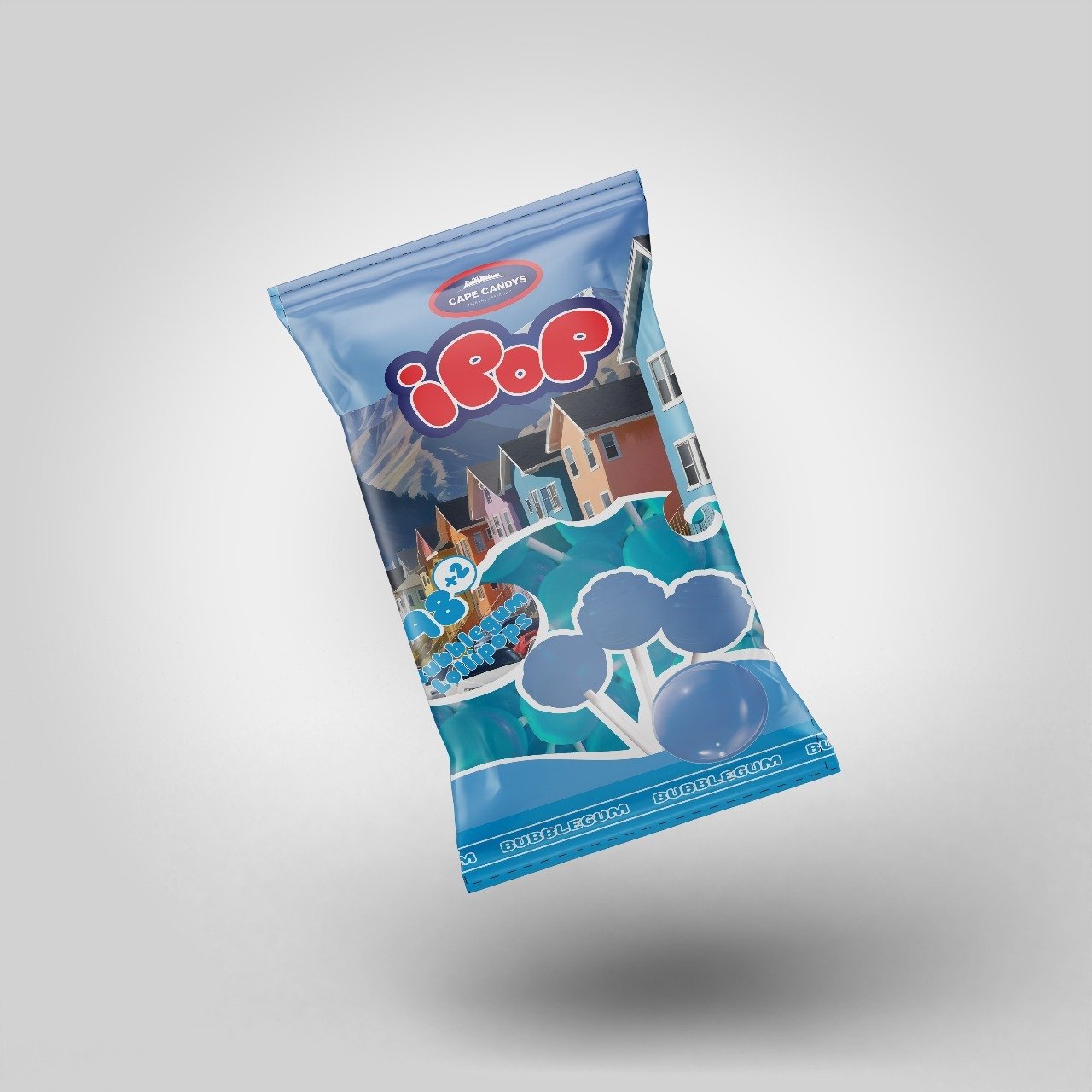 Cape Candy’s iPop Bubblegum Lollipops