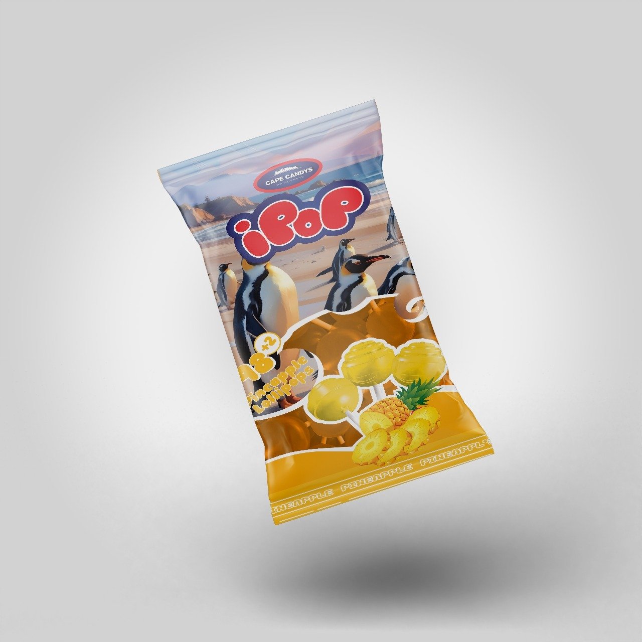 Cape Candy’s iPop Pineapple Lollipops